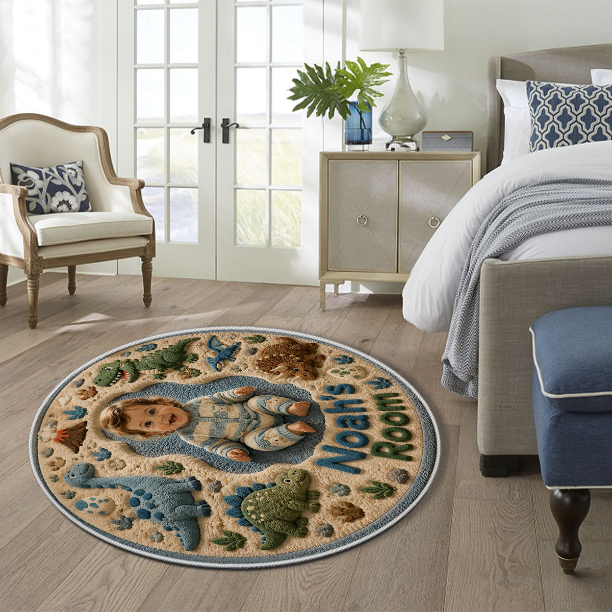 Cadeau Parfait Pour Enfants - Tapis Personnalisé Antidérapant