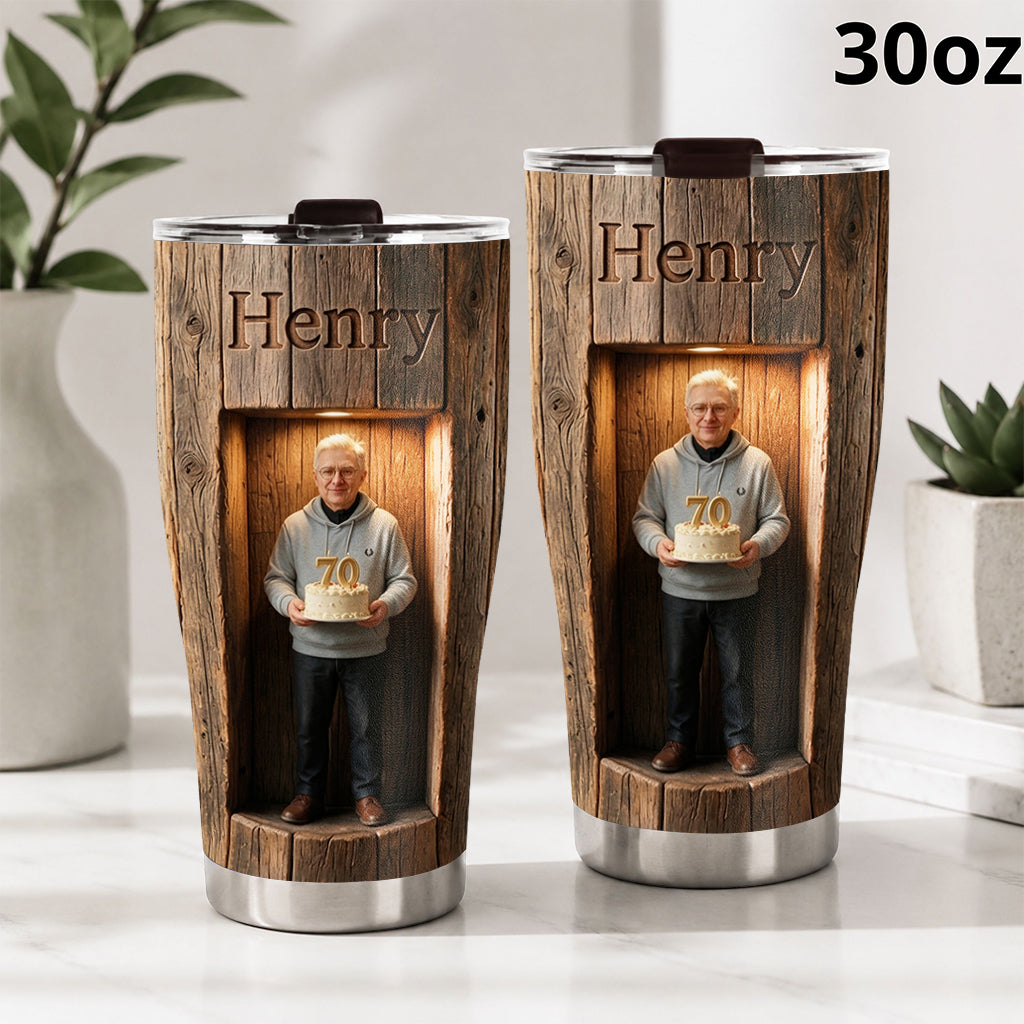 Happy Birthday - Personalized Birthday Tumbler