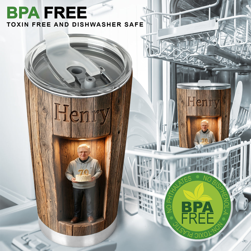 Happy Birthday - Personalized Birthday Tumbler