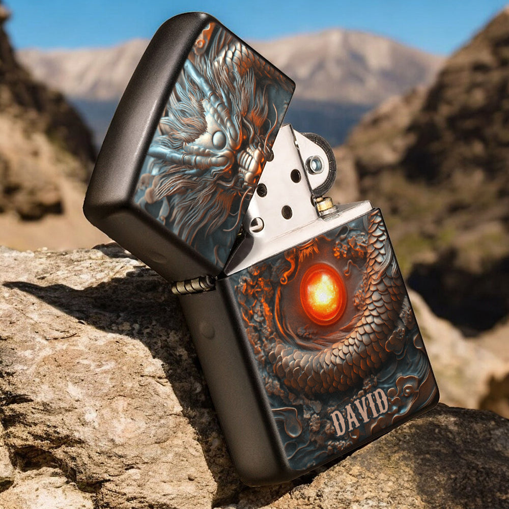 Mystical Dragon - Briquet Dragon Personnalisé