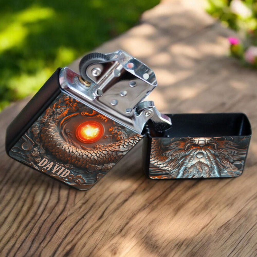 Mystical Dragon - Briquet Dragon Personnalisé
