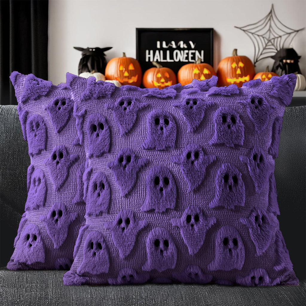 Ghost Tufted Pillow Cover