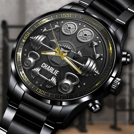 Pas de douleur, pas de gain - Montre de fitness personnalisée