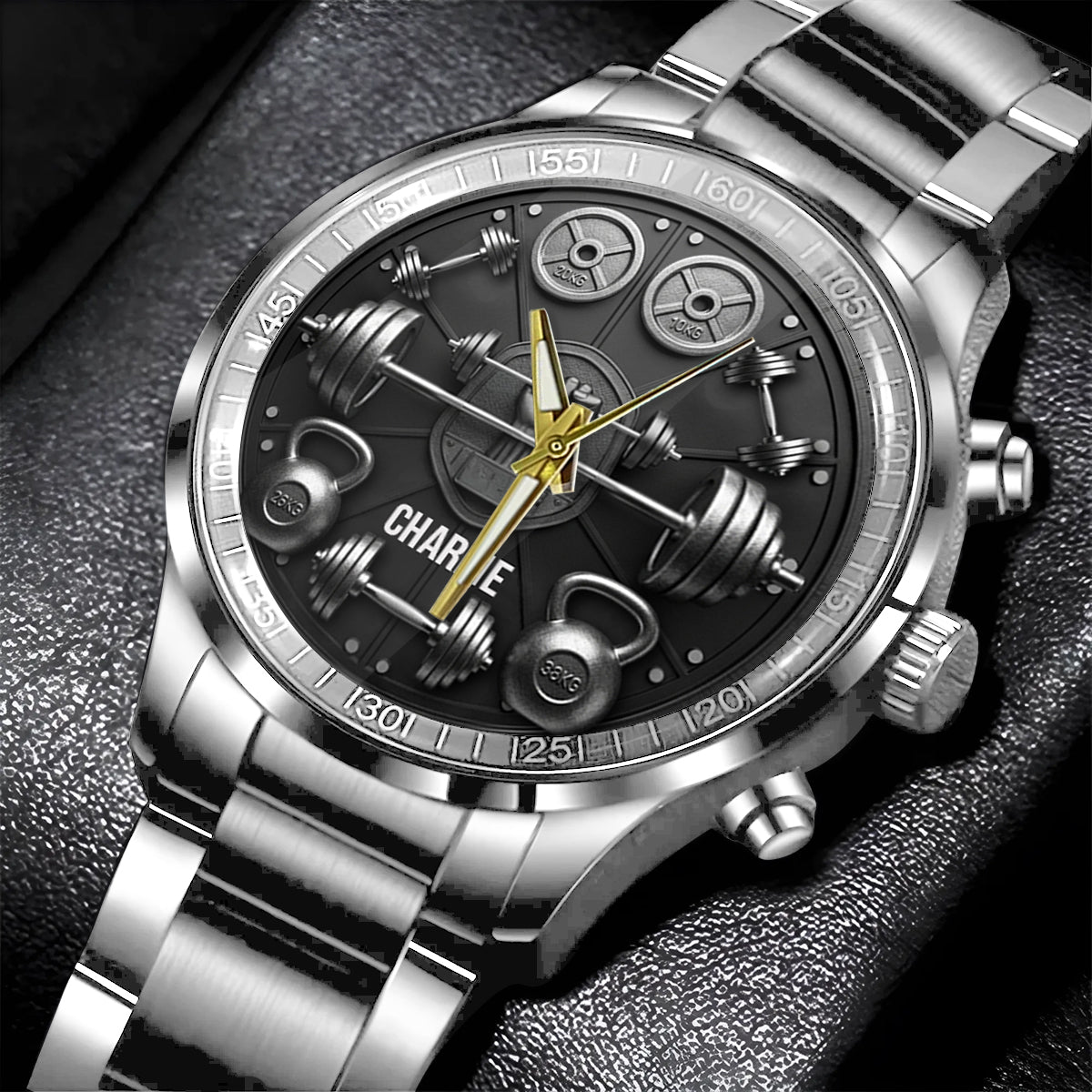 Pas de douleur, pas de gain - Montre de fitness personnalisée