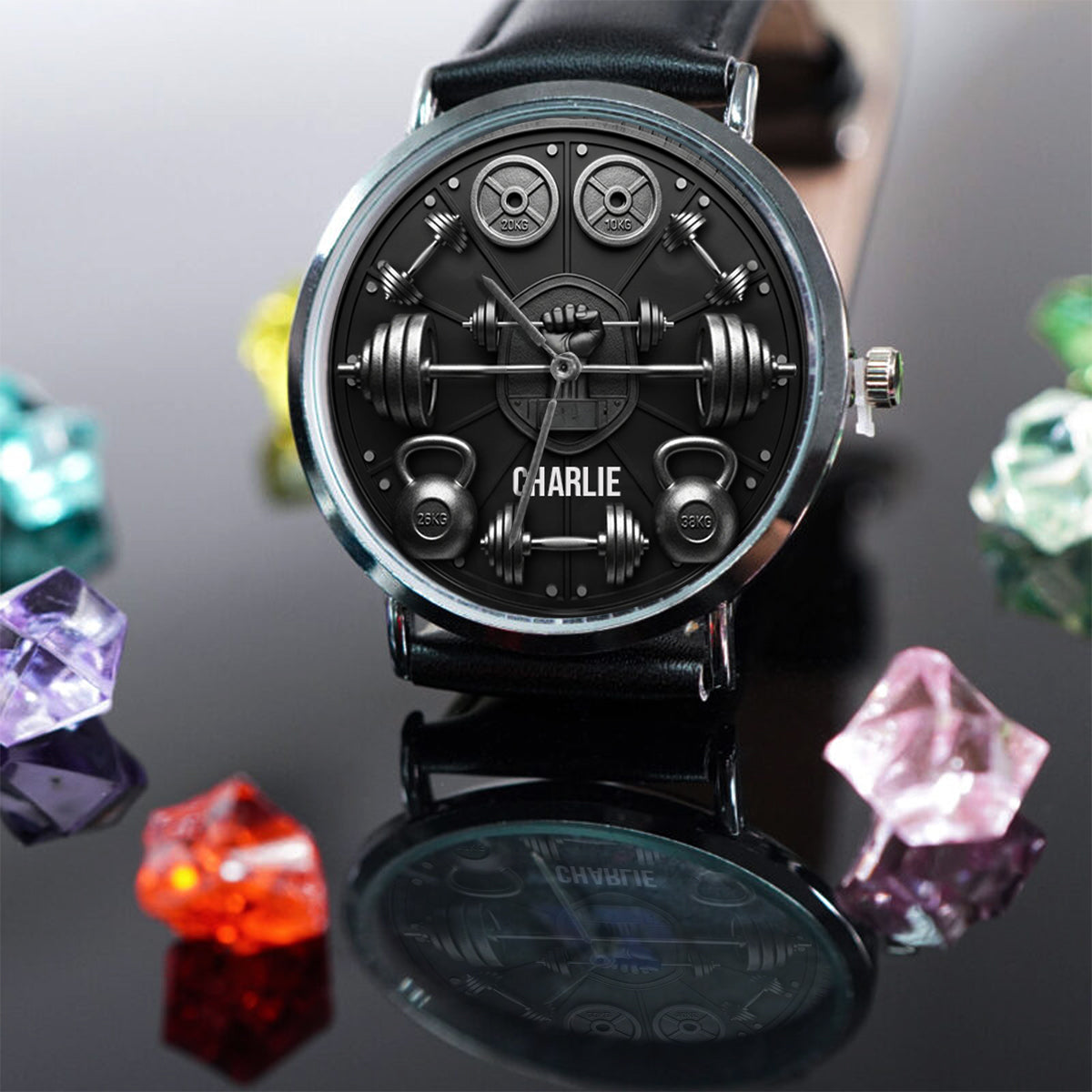 Pas de douleur, pas de gain - Montre de fitness personnalisée