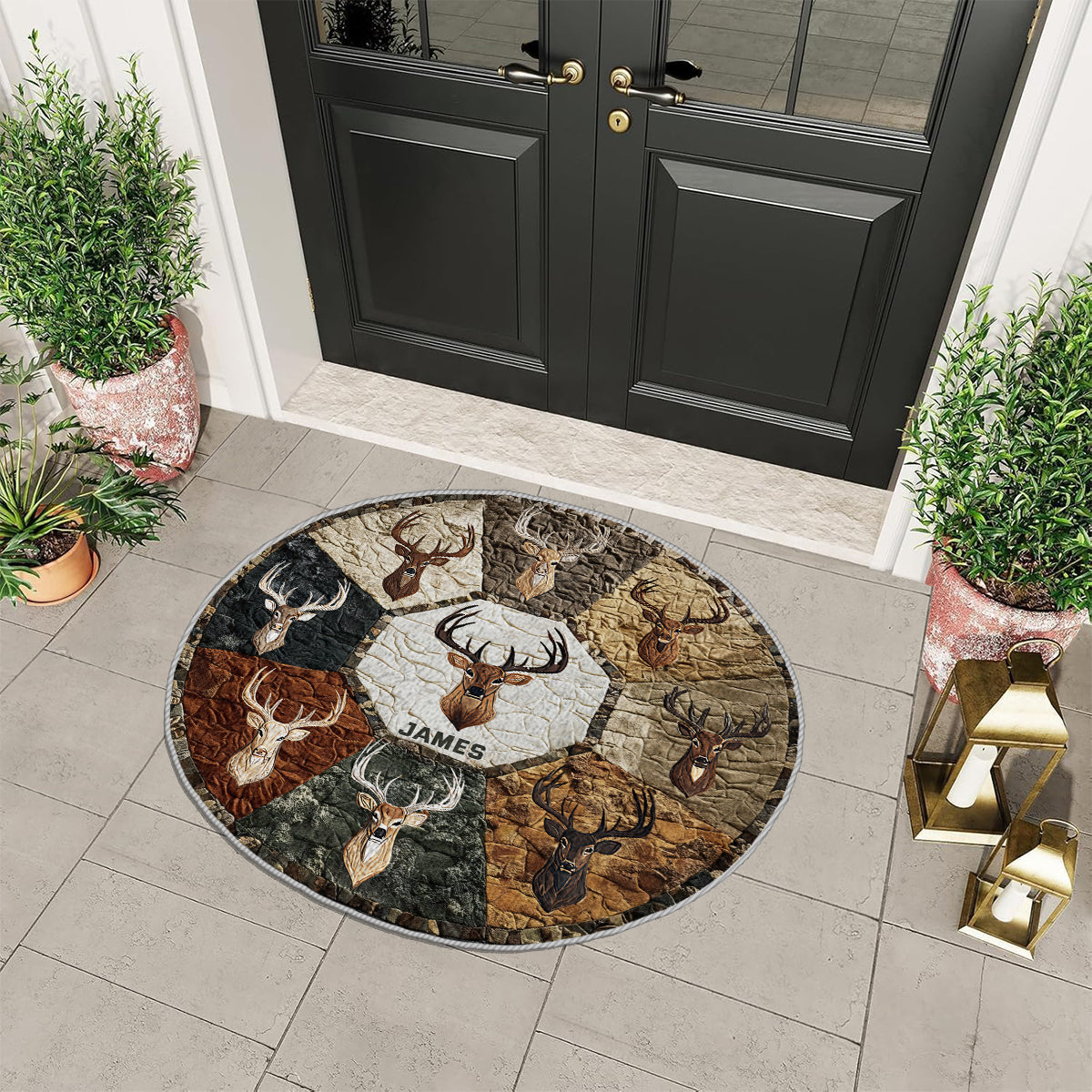 Hunting Season - Personalized Hunting Non-Slip Tufted Rug