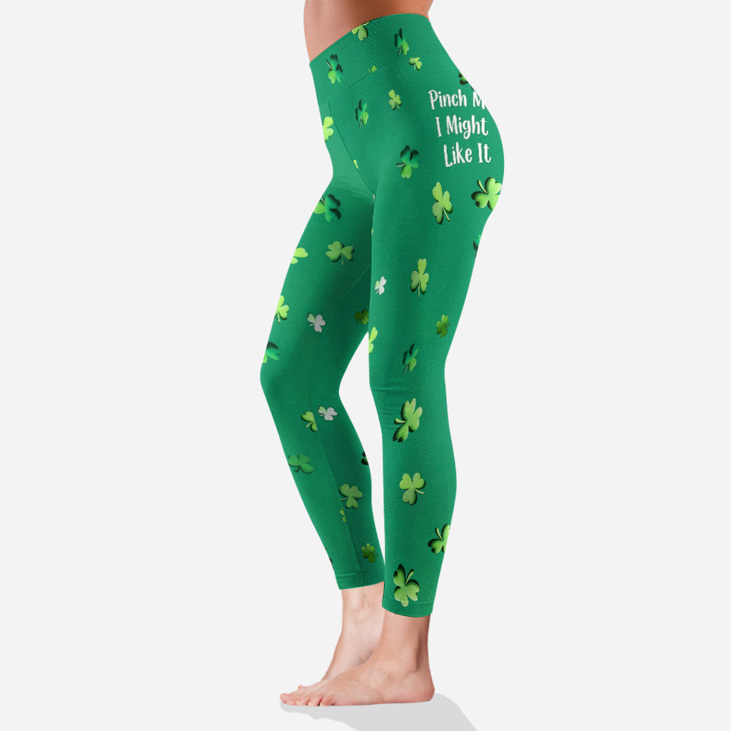 Leggings humoristiques personnalisés pour la Saint-Patrick