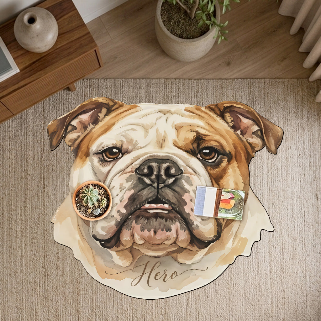 Pet Owner Gift - Personalized Dog Table Custom Shape
