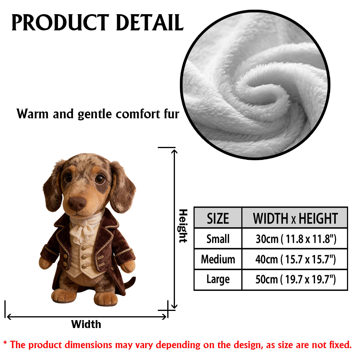 Renaissance Royal Haustier-Kissen mit individuellem Hunde- oder Katzenfoto - Personalisiertes Premium-Kunstfellkissen für Hunde