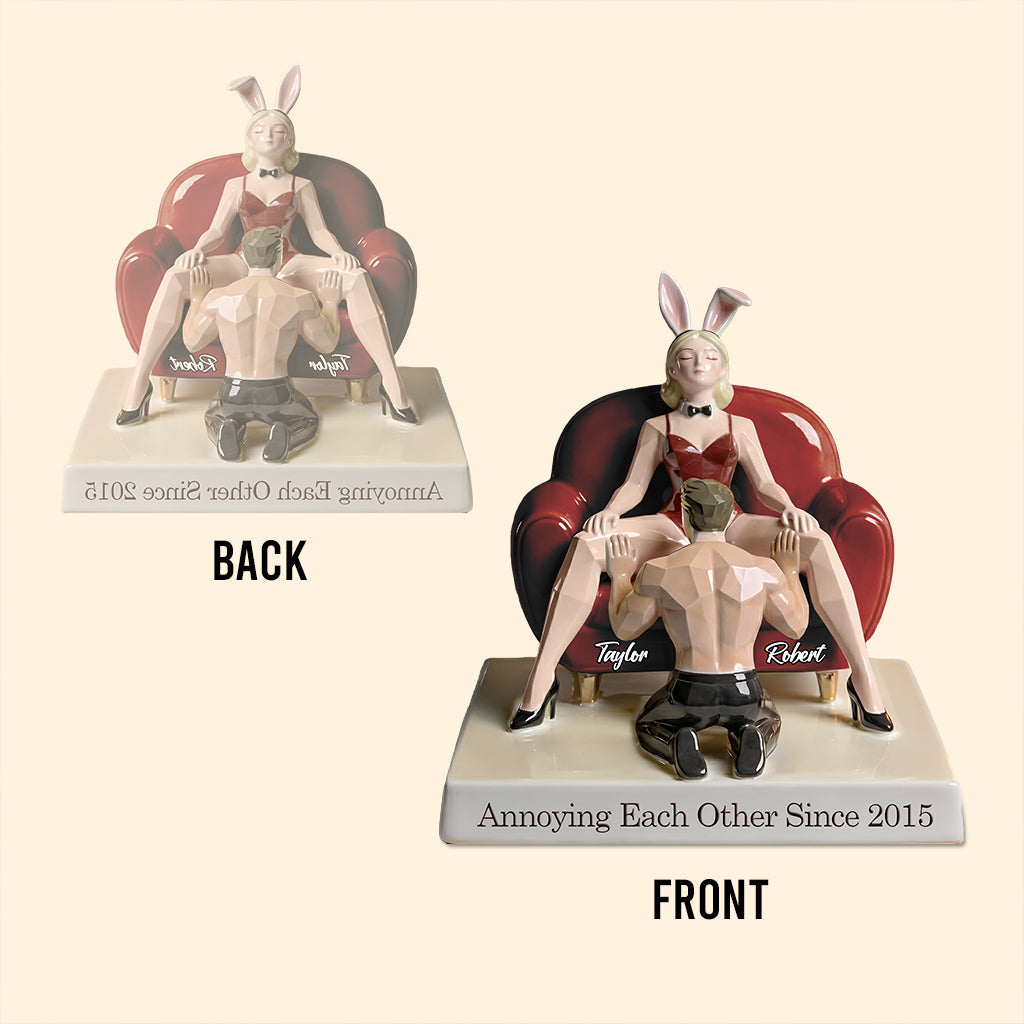 It's Mine - Personalized Couple Custom Shaped Acrylic Plaque