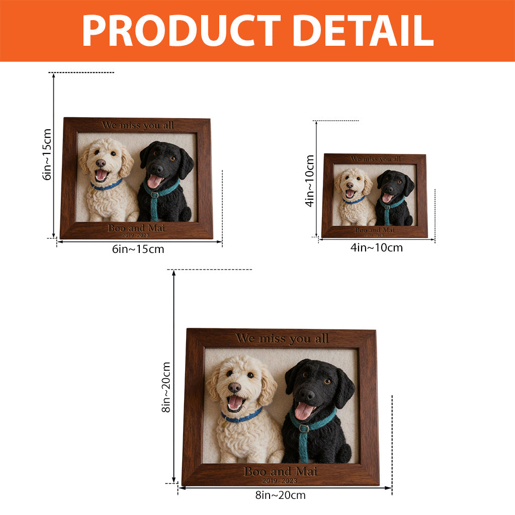 You Left Paw Prints On Our Hearts - Personalized Dog Custom Shaped Acrylic Plaque