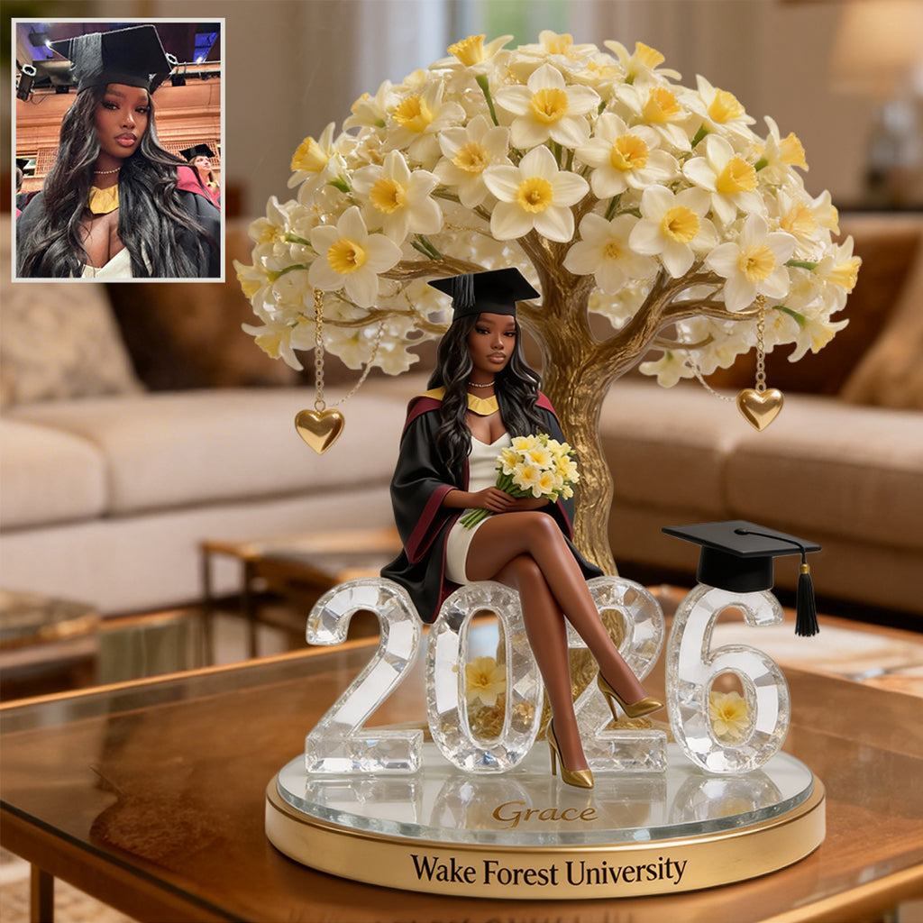 Class Of 2026 - Personalized Graduation Custom Shaped Acrylic Plaque