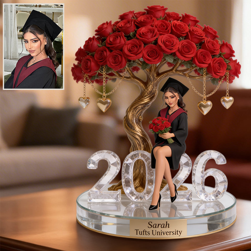 Class Of 2026 - Personalized Graduation Custom Shaped Acrylic Plaque