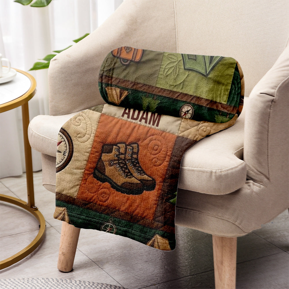 Camping Lover - Personalized Camping Blanket
