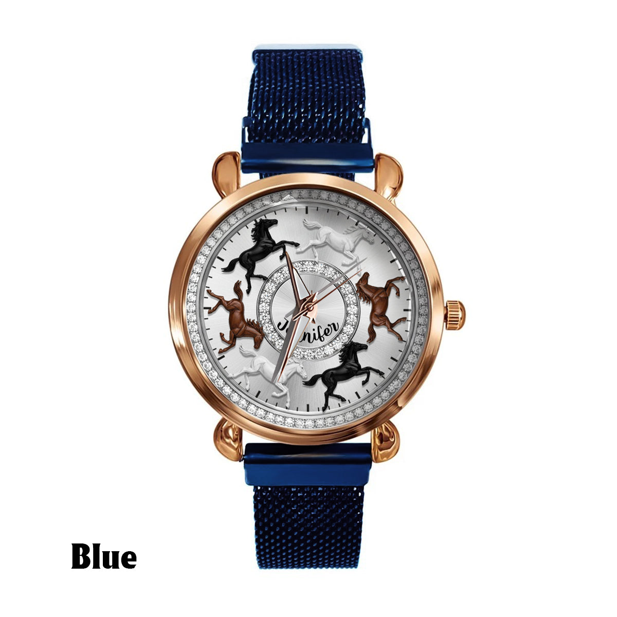 Love Horses - Personalized Horse Women Hand Watch