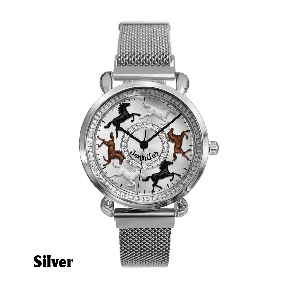 Love Horses - Personalized Horse Women Hand Watch