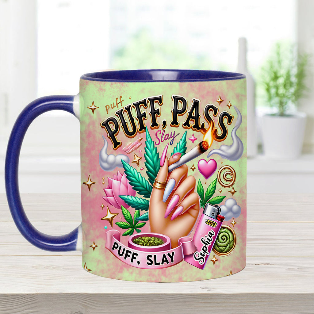 Stoner Chic - Personalized Weed Accent Mug