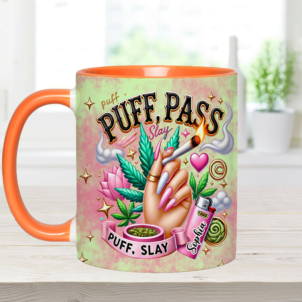 Stoner Chic - Personalized Weed Accent Mug