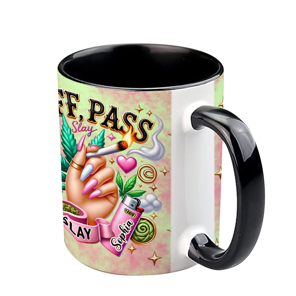 Stoner Chic - Personalized Weed Accent Mug