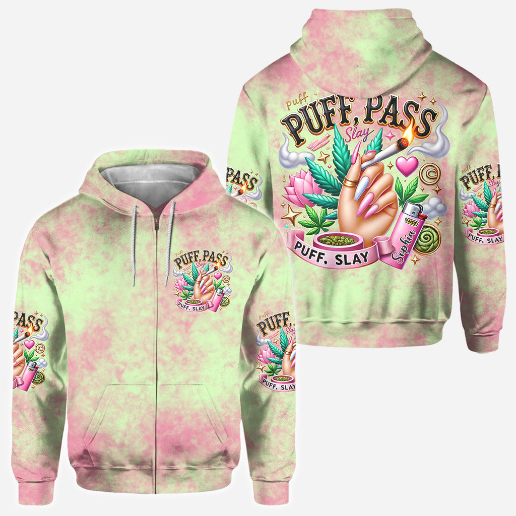 Stoner Chic - Personalized Weed All Over Shirt