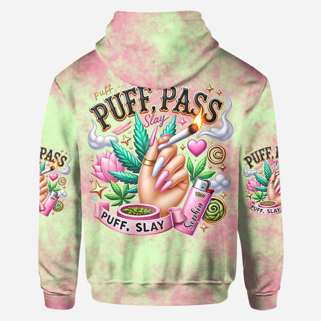 Stoner Chic - Personalized Weed All Over Shirt