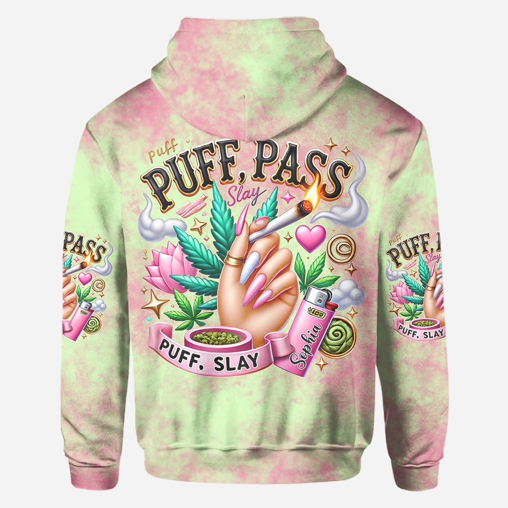 Stoner Chic - Personalized Weed All Over Shirt