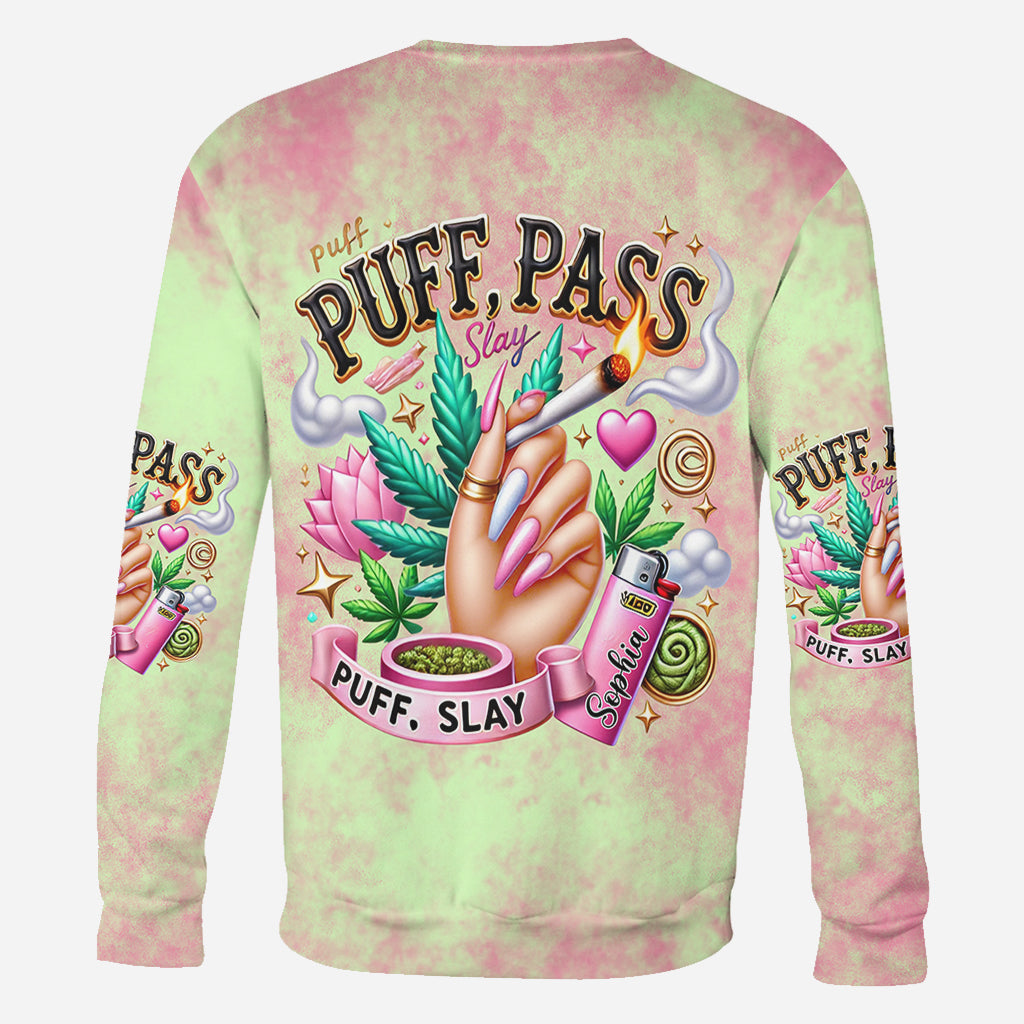Stoner Chic - Personalized Weed All Over Shirt