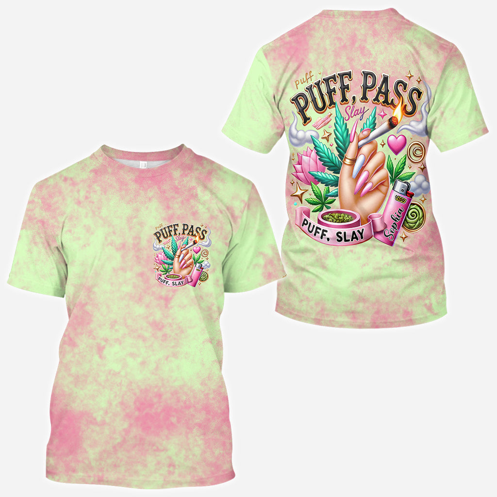 Stoner Chic - Personalized Weed All Over Shirt