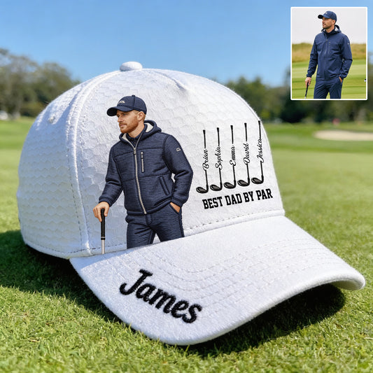 Bester Papa - Personalisierte Golf Classic Cap