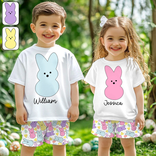 Colorful Easter - Personalized Kid T-shirt & Shorts