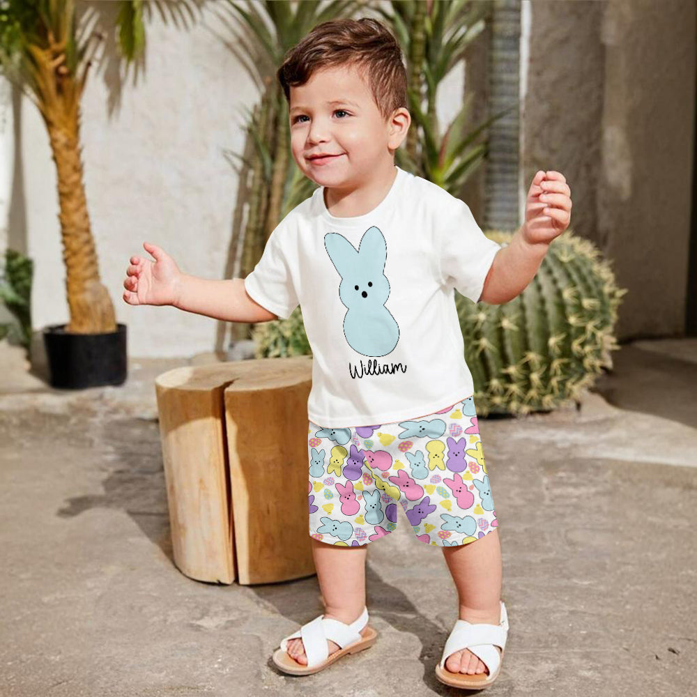 Colorful Easter - Personalized Kid T-shirt & Shorts