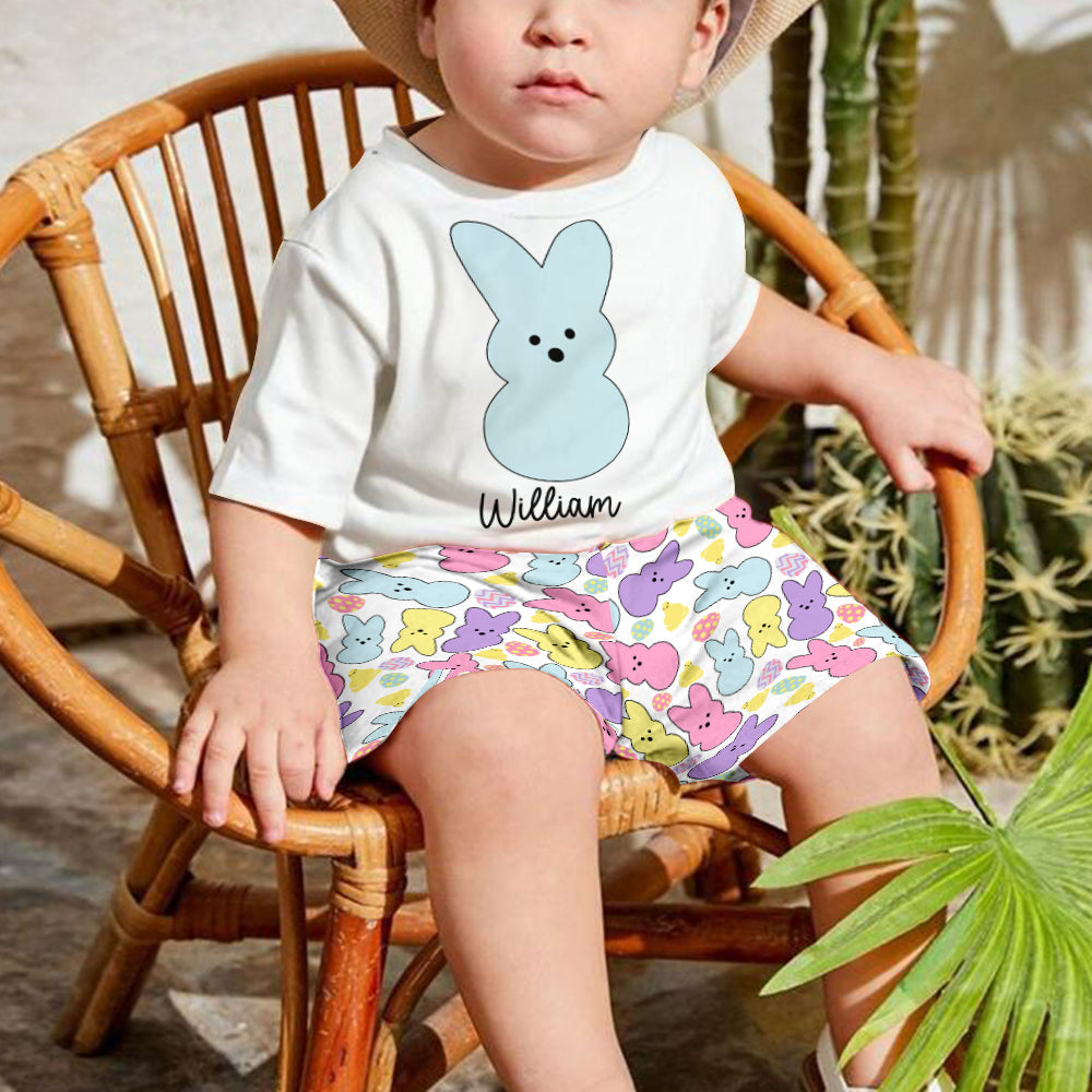 Colorful Easter - Personalized Kid T-shirt & Shorts