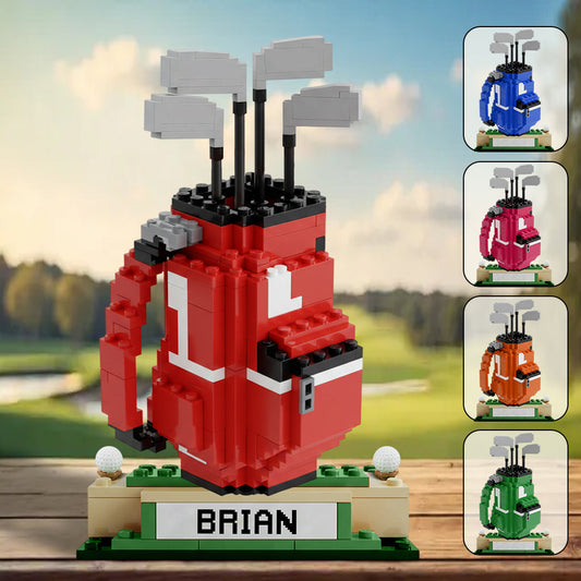 Love Golf - Personalized Golf Custom Shaped Acrylic Plaque