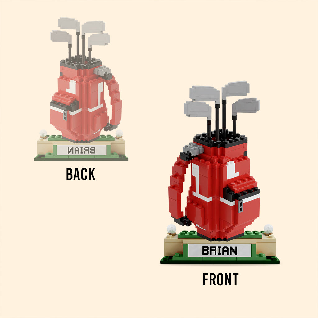 Love Golf - Personalized Golf Custom Shaped Acrylic Plaque