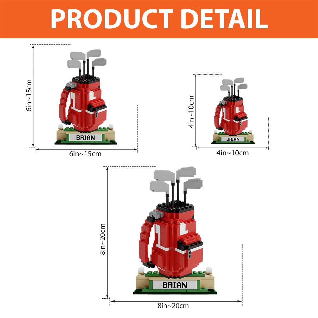 Love Golf - Personalized Golf Custom Shaped Acrylic Plaque