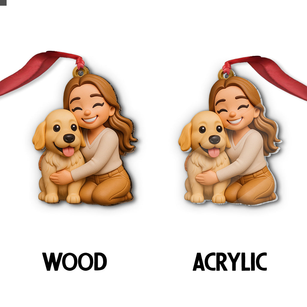 Gift For Dog Lover - Personalized Dog Ornament