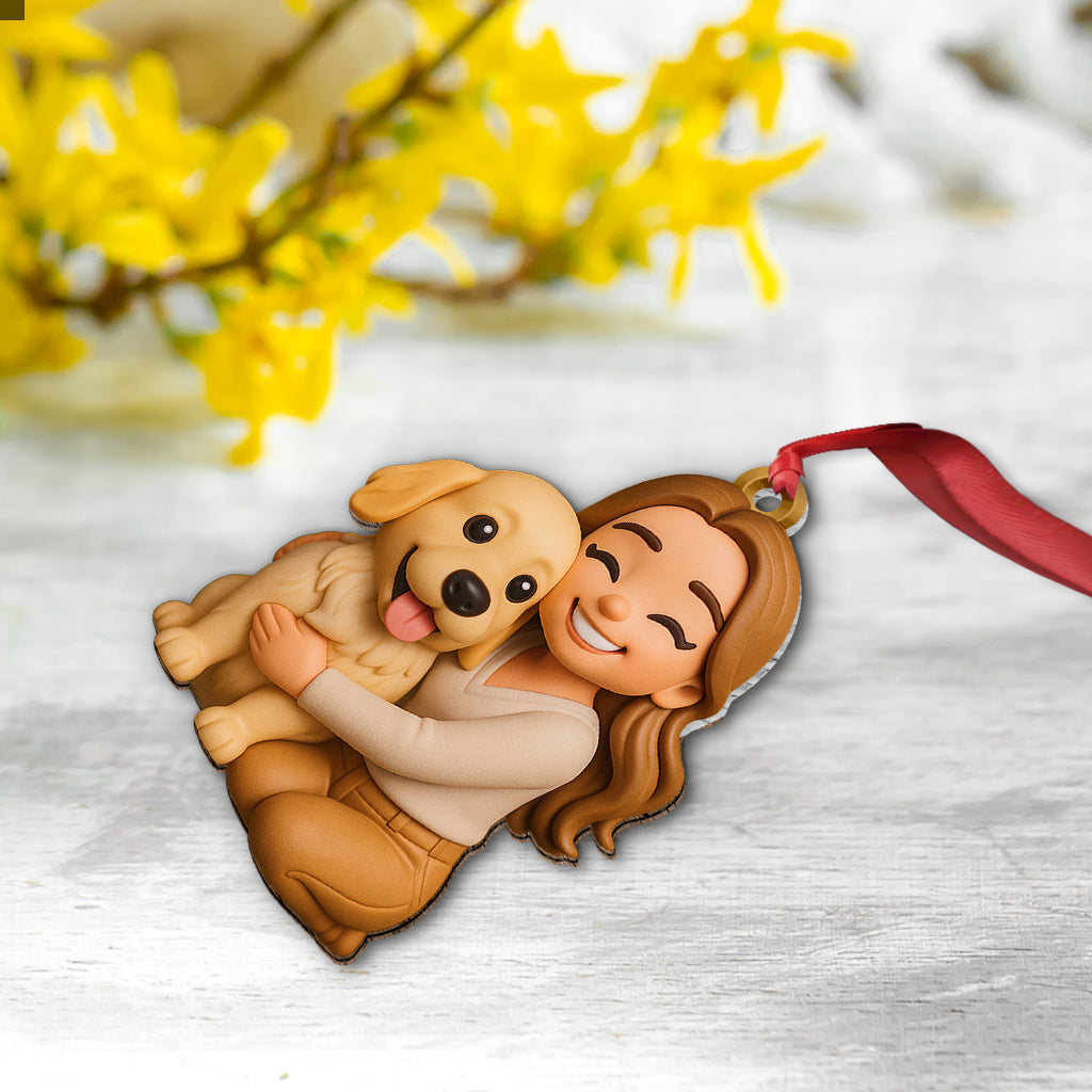 Gift For Dog Lover - Personalized Dog Ornament