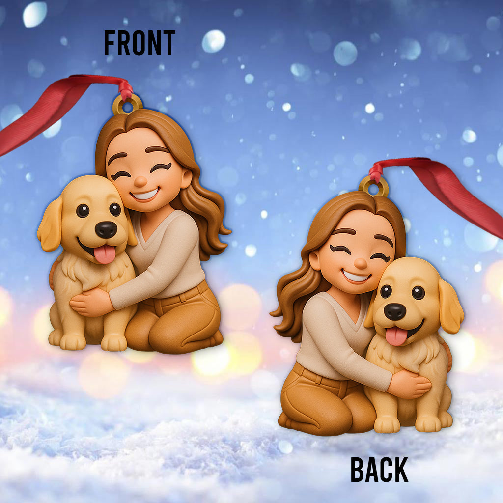 Gift For Dog Lover - Personalized Dog Ornament