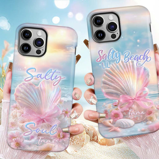 Salty Soul - Personalized Sea Lover Full Print Phone Case