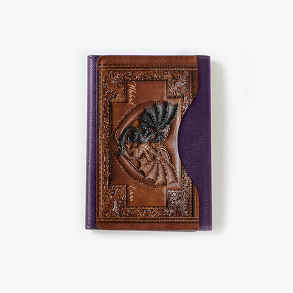 You & Me - Personalized Dragon Magsafe Wallet