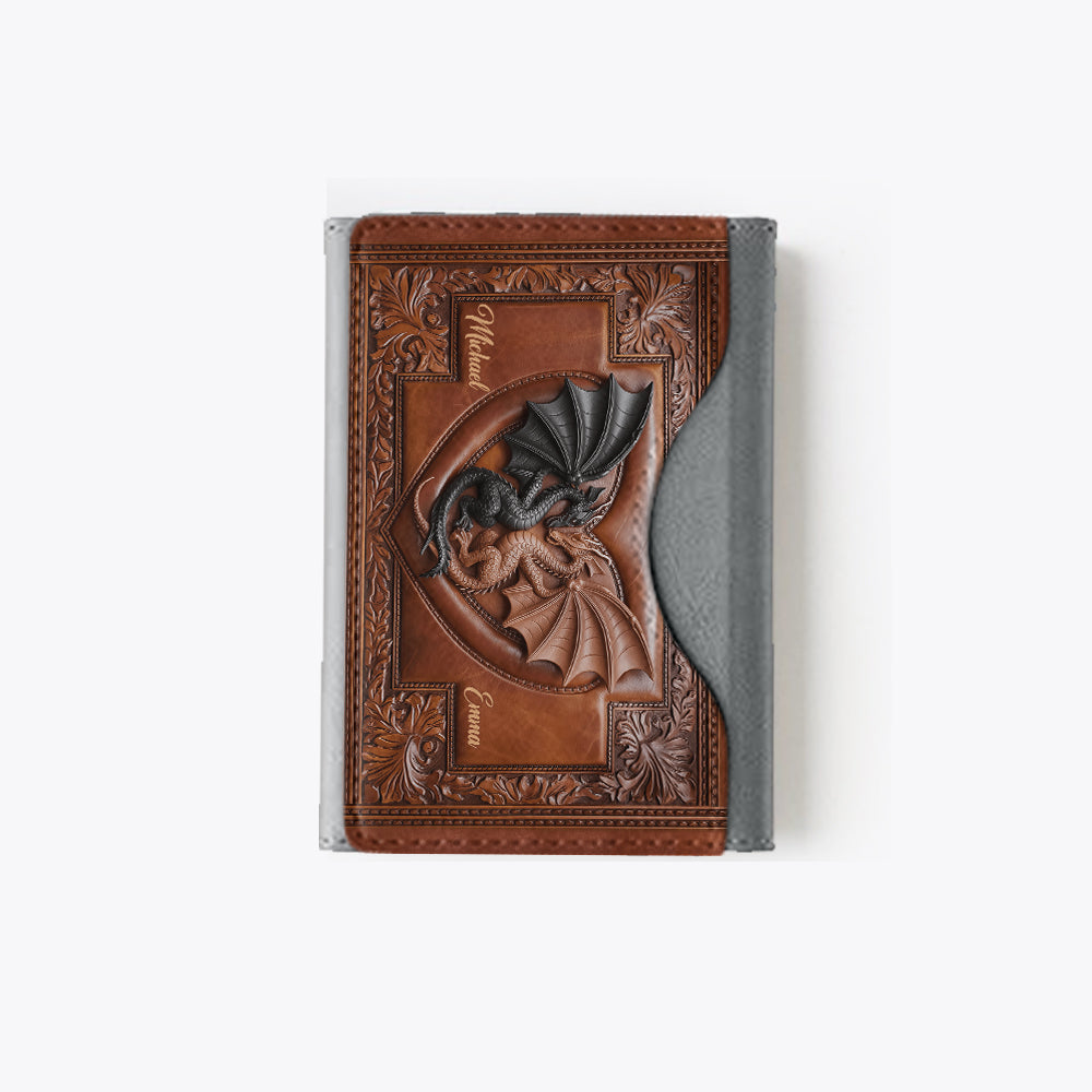 You & Me - Personalized Dragon Magsafe Wallet
