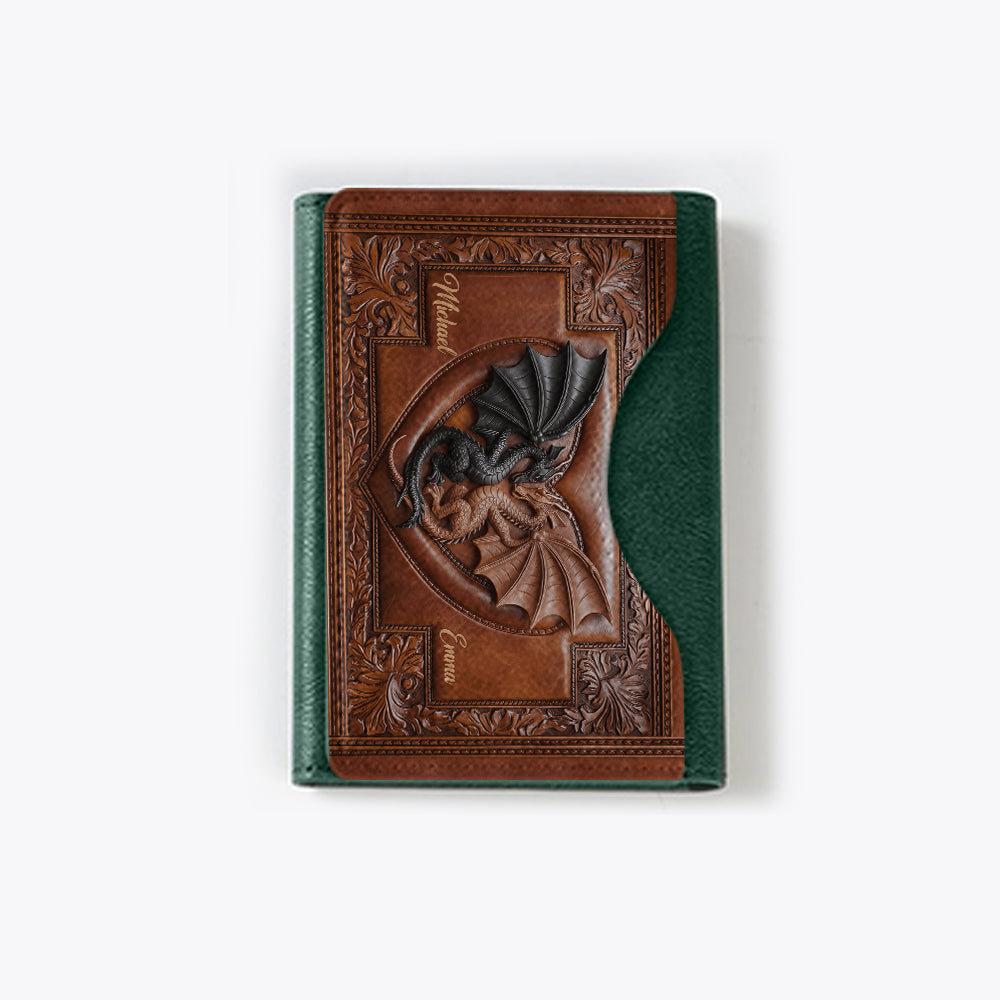 You & Me - Personalized Dragon Magsafe Wallet