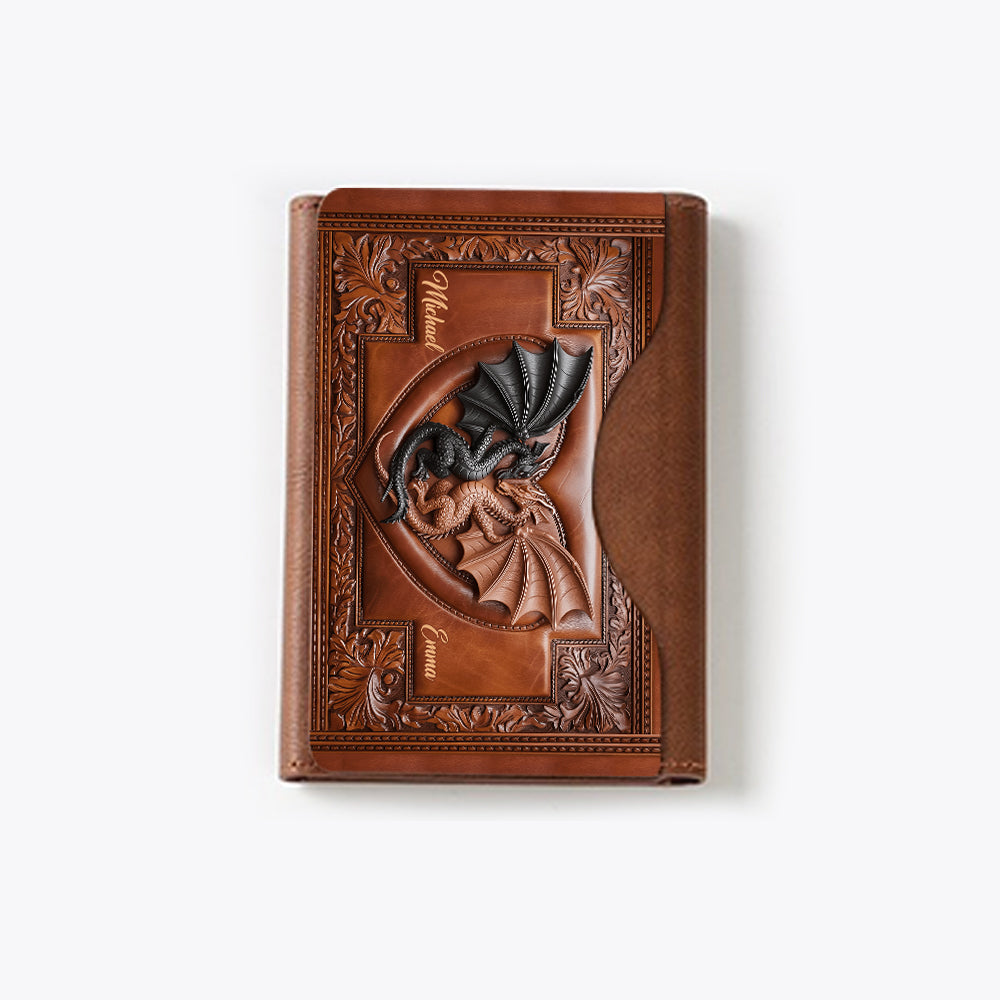 You & Me - Personalized Dragon Magsafe Wallet