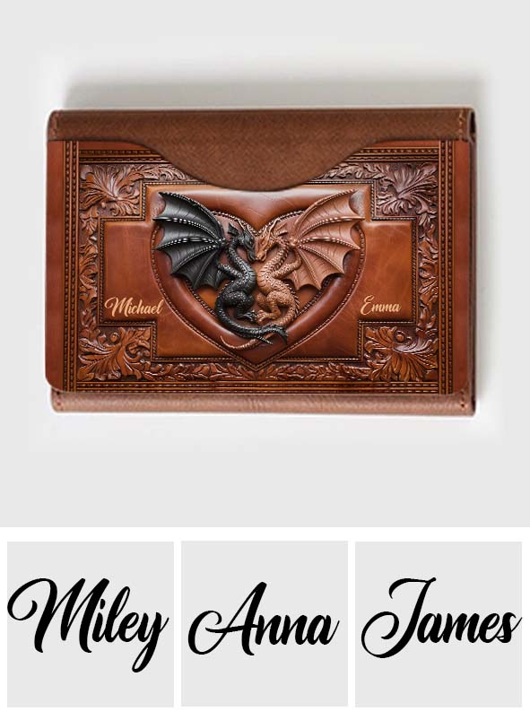 You & Me - Personalized Dragon Magsafe Wallet