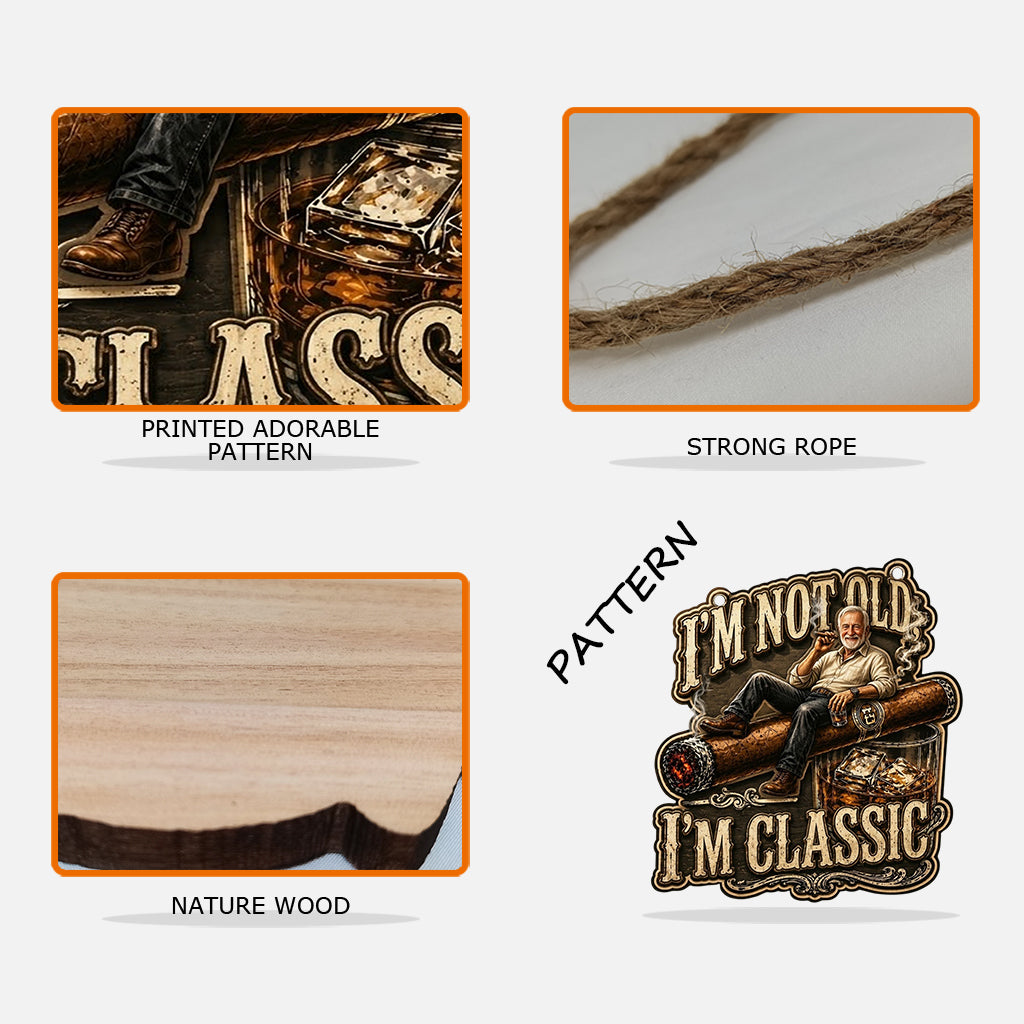 Ich werde im Garten sein - Personalisierte Whisky Holzschild in Sonderform
