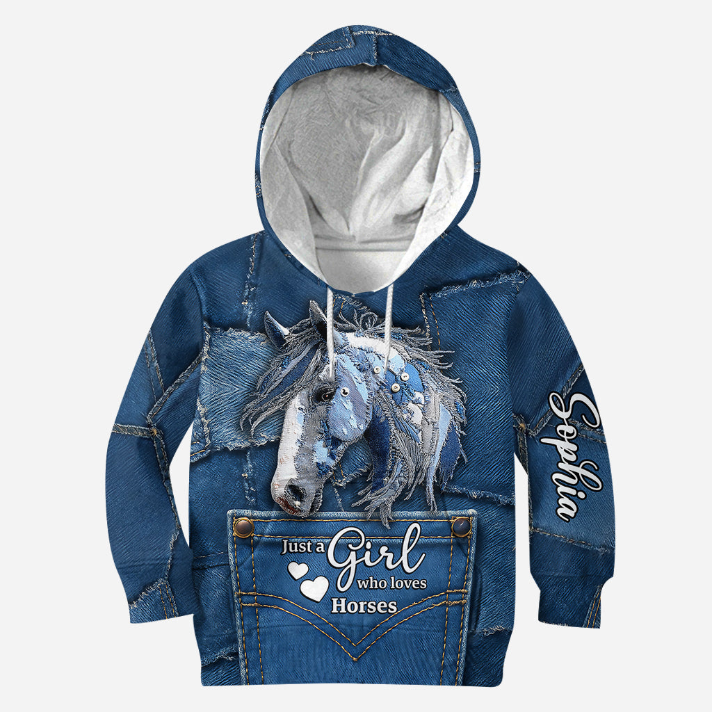 Love Horse - Personalized Horse Hoodie and Leggings