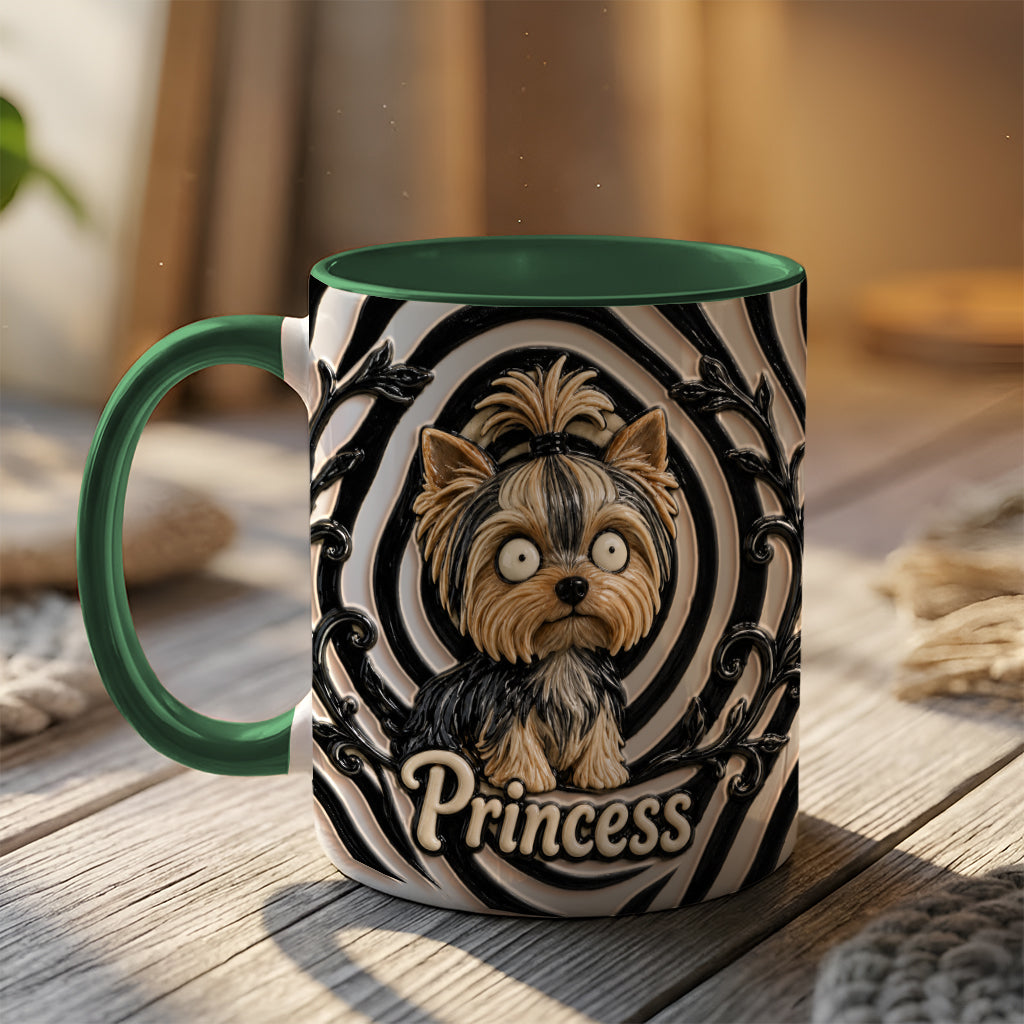 Cute Freaky Pet For Halloween - Personalized Dog 3D Printed Accent Mug