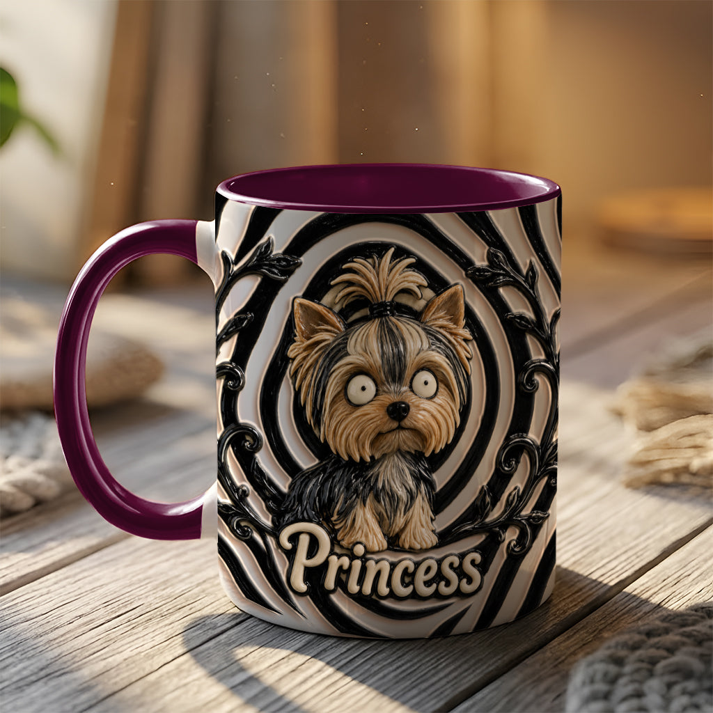 Cute Freaky Pet For Halloween - Personalized Dog 3D Printed Accent Mug