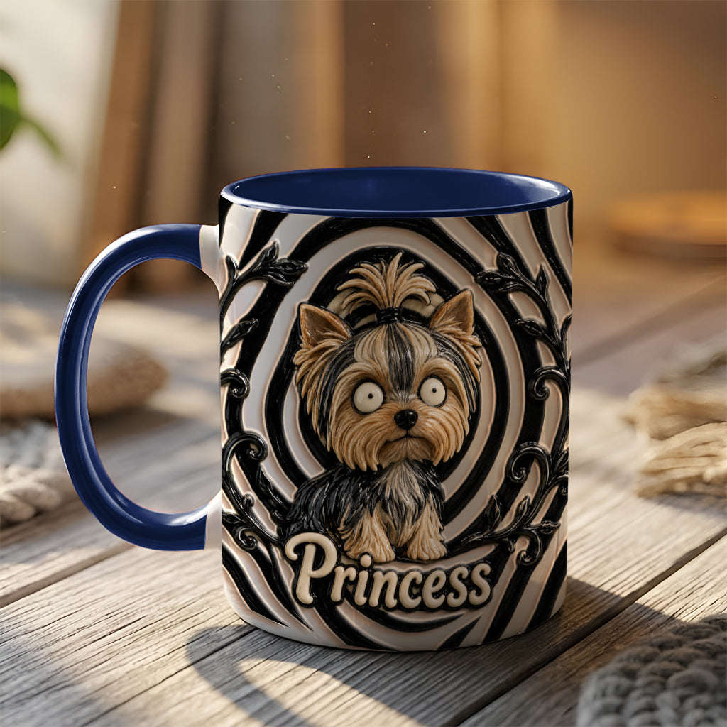 Cute Freaky Pet For Halloween - Personalized Dog 3D Printed Accent Mug