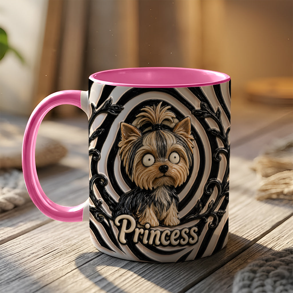 Cute Freaky Pet For Halloween - Personalized Dog 3D Printed Accent Mug